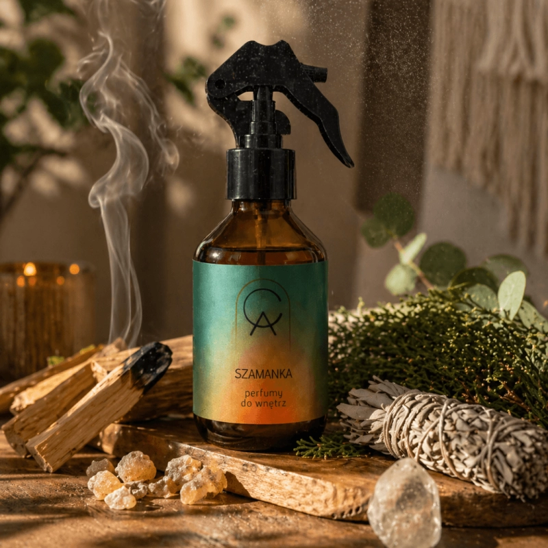 Szamanka Naturalne Perfumy do Wnętrz z Olejków Eterycznych (Bez Chemii)