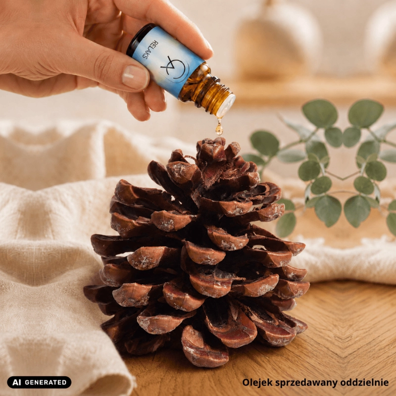 SZYSZKA PINIOWA – Naturalny Dyfuzor Pasywny do Olejków Eterycznych Cananga Aromatherapy