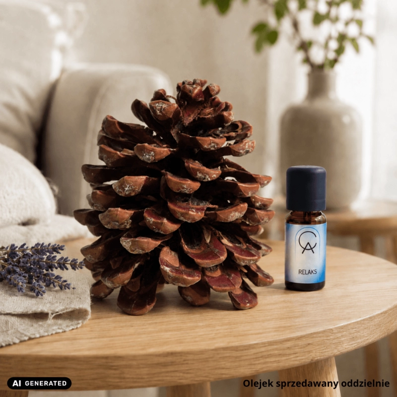 SZYSZKA PINIOWA – Naturalny Dyfuzor Pasywny do Olejków Eterycznych Cananga Aromatherapy