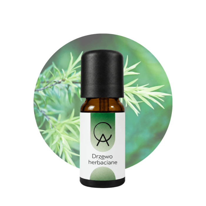 DRZEWO HERBACIANE - Naturalny Olejek Eteryczny z Drzewa Herbacianego