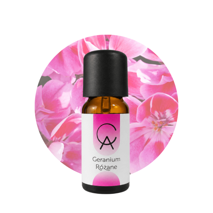 GERANIUM RÓŻANE - Naturalny Olejek Eteryczny Geraniowy