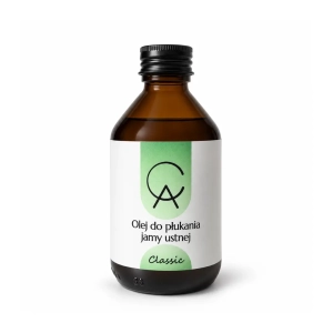Olej do płukania ust CLASSIC z olejkami eterycznymi – mocno odświeżający, 150 ml