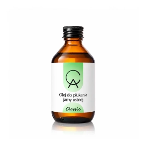Olej do płukania ust CLASSIC z olejkami eterycznymi – mocno odświeżający, 150 ml