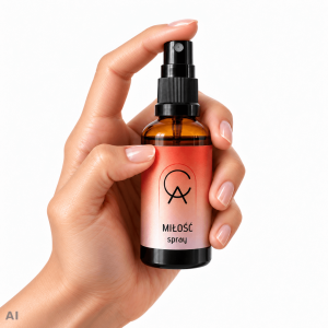 MIŁOŚĆ - aromaterapeutyczny spray do przestrzeni, 50ml