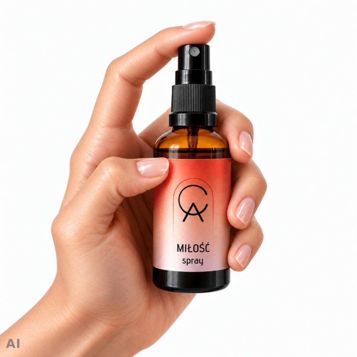 MIŁOŚĆ - aromaterapeutyczny spray do przestrzeni, 50ml