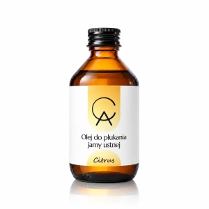 Olej do płukania ust CITRUS z olejkami eterycznymi, miętowo-cytrusowy, 150 ml