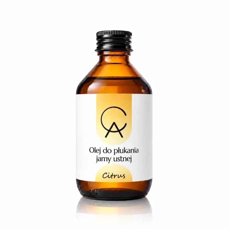 Olej do płukania ust CITRUS z olejkami eterycznymi, miętowo-cytrusowy, 150 ml
