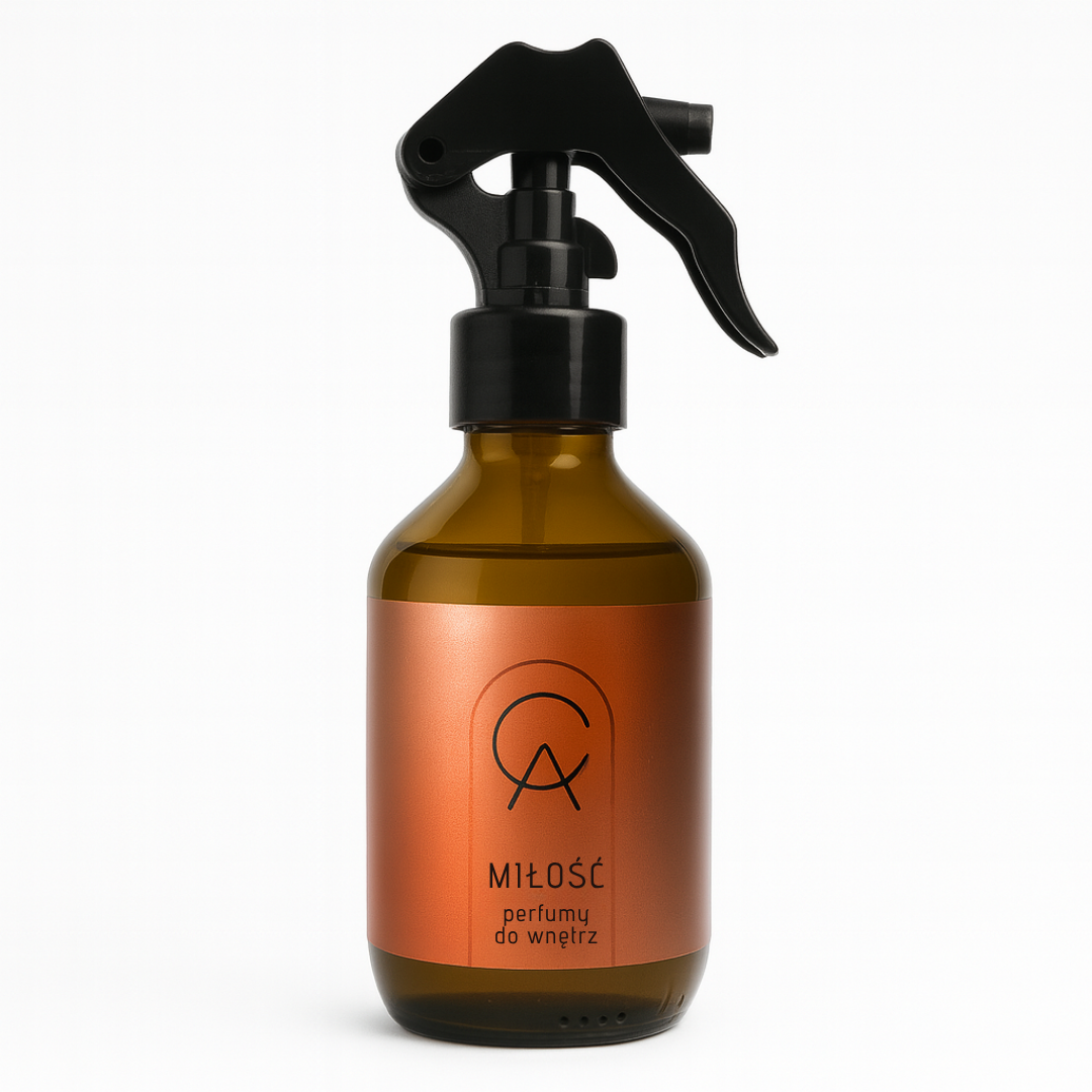 MIŁOŚĆ XL - profesjonalny aromaterapeutyczny spray do przestrzeni, 150 ml
