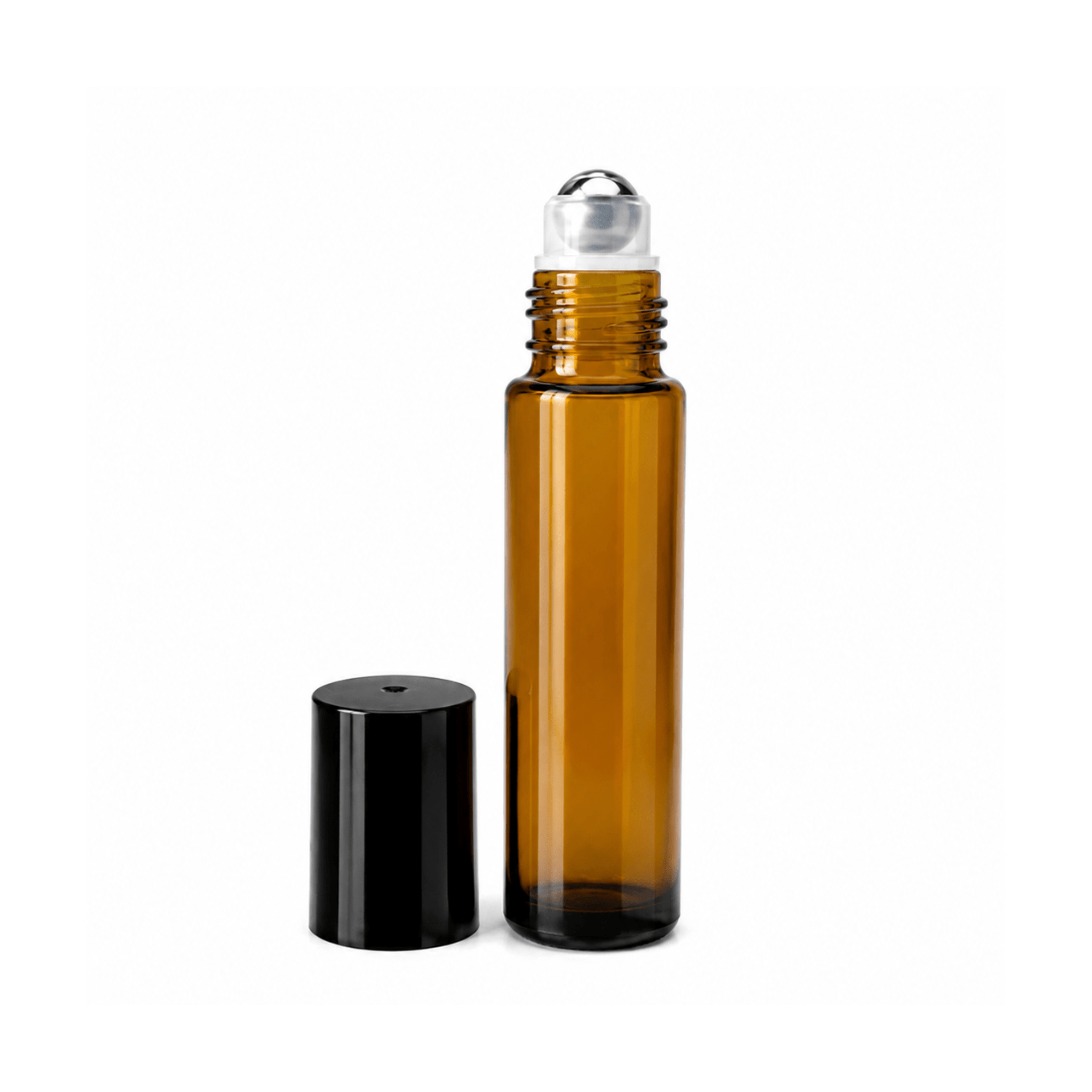 Butelka szklana roll-on 10 ml brązowa – do perfum i olejków